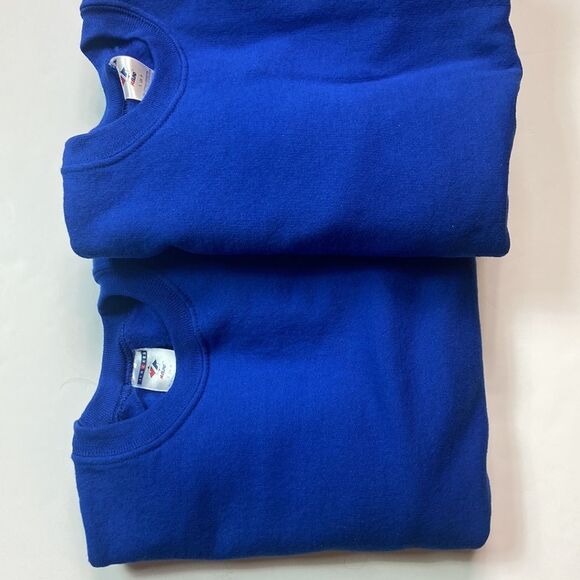 VTG, 90s (2) 🔥Tow Pc Jerzees NuBlend Sweaters Size S P Unisex - Picture 1 of 13